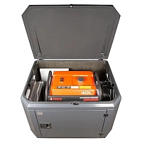 Генератор A-iPower A6000EAX в тихом зимнем кожухе 1200 RAL 7024