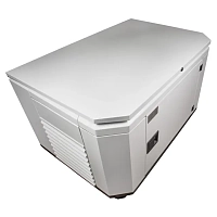 Бензиновый генератор FUBAG BS 5500 A ES в тихом зимнем кожухе 1200 RAL 7035