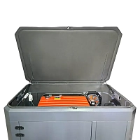 Бензиновый генератор A-iPower A13000TEAX в тихом зимнем кожухе 1600 RAL 7024 + блок автозапуска A-iPower 230В/400В 100А 8 ПИН