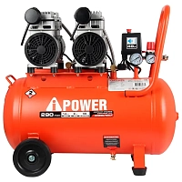 Компрессор поршневой безмасляный A-iPower AC290/50LF