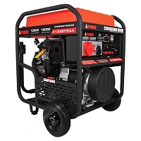 Бензиновый генератор A-iPower A13000TEAX в супертихом зимнем кожухе 1700SS RAL 8019