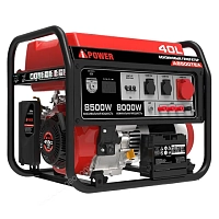 Бензиновый генератор A-iPower A8500TEA в тихом зимнем кожухе 1200 RAL 7024