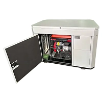 Бензиновый генератор A-iPower A13000EAX в тихом зимнем кожухе 1600 RAL 7035