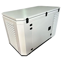 Бензиновый генератор FUBAG BS 11000 A ES в супертихом зимнем кожухе 1700SS RAL 7035