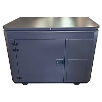Бензиновый генератор A-iPower A17000TEAX в тихом зимнем кожухе 1600 RAL 8019 + блок автозапуска A-iPower 230В/400В 100А 8 ПИН