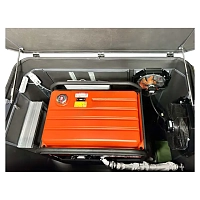 Бензиновый генератор FUBAG BS 17000 A ES в супертихом зимнем кожухе 1700SS RAL 7024