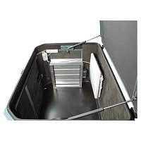Бензиновый генератор FUBAG BS 7500 A ES в тихом зимнем кожухе 1200 RAL 7024