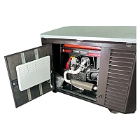 Бензиновый генератор FUBAG BS 17000 A ES в супертихом зимнем кожухе 1700SS RAL 8019