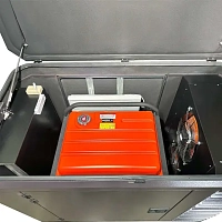 Бензиновый генератор A-iPower A17000EAX в супертихом зимнем кожухе 1700SS RAL 8019 + блок автозапуска A-iPower 230В/400В 100А 8 ПИН