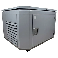 Бензиновый генератор FUBAG BS 6600 A ES в тихом зимнем кожухе 1200 RAL 7024