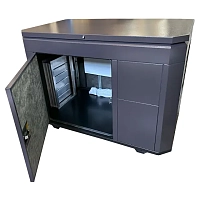Бензиновый генератор FUBAG BS 17000 A ES в тихом зимнем кожухе 1600 RAL 8019