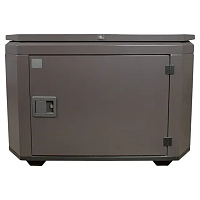 Бензиновый генератор FUBAG BS 6600 A ES в тихом зимнем кожухе 1200 RAL 8019