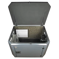 Бензиновый генератор FUBAG BS 7500 A ES в тихом зимнем кожухе 1200 RAL 7024