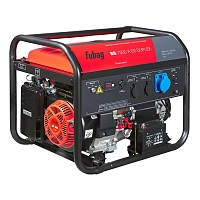 Бензиновый генератор FUBAG BS 7500 A ES DUPLEX в тихом зимнем кожухе 1200 RAL 8019