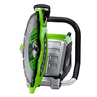 Бетонорез Greenworks PC141 аккумуляторный 82В с АКБ 2,5 Ач + ЗУ 4А