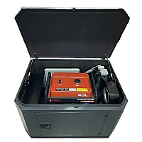 Генератор A-iPower A7000EAX в супертихом зимнем кожухе 1400SS RAL 7024 + блок автозапуска A-iPower 400 В, 25 А