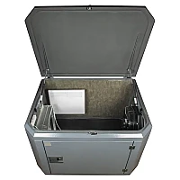 Бензиновый генератор FUBAG BS 19000 A ES в тихом зимнем кожухе 1600 RAL 7024