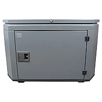 Бензиновый генератор FUBAG BS 9000 A ES в тихом зимнем кожухе 1200 RAL 7024